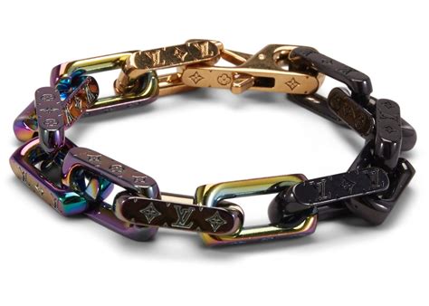 bracelet louis vuitton cadenas|Louis Vuitton chain bracelet.